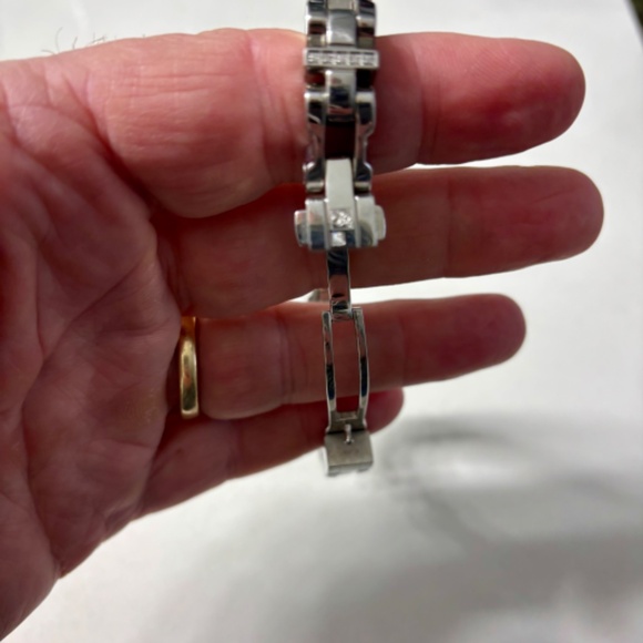 RUSSELL SIMMONS "HOUSTON" CITY SERIES STAINLESS STEEL AND DIAMOND BRACELET - Picture 3 of 7